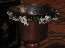 Aranjamente florale botez