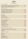 Meniu Vintage Pub Brasov