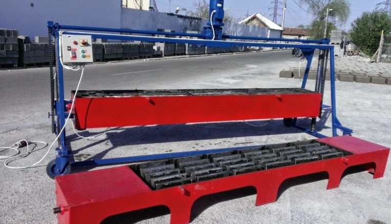Masina spalieri beton