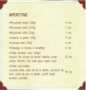 Meniu aperitive Bonanzza Brasov