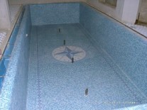 Piscine beton armat