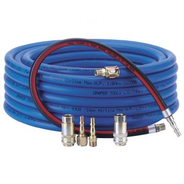 Kit furtun aer 3/8" pentru scule pneumatice