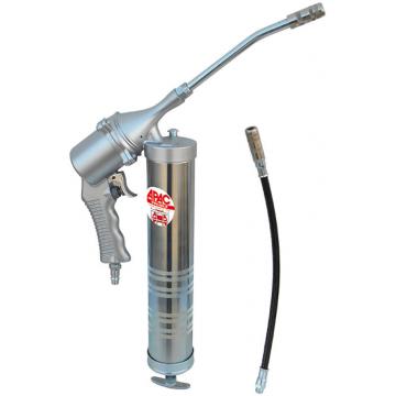 Pistol gresare pneumatic cu furtun si tub rigid