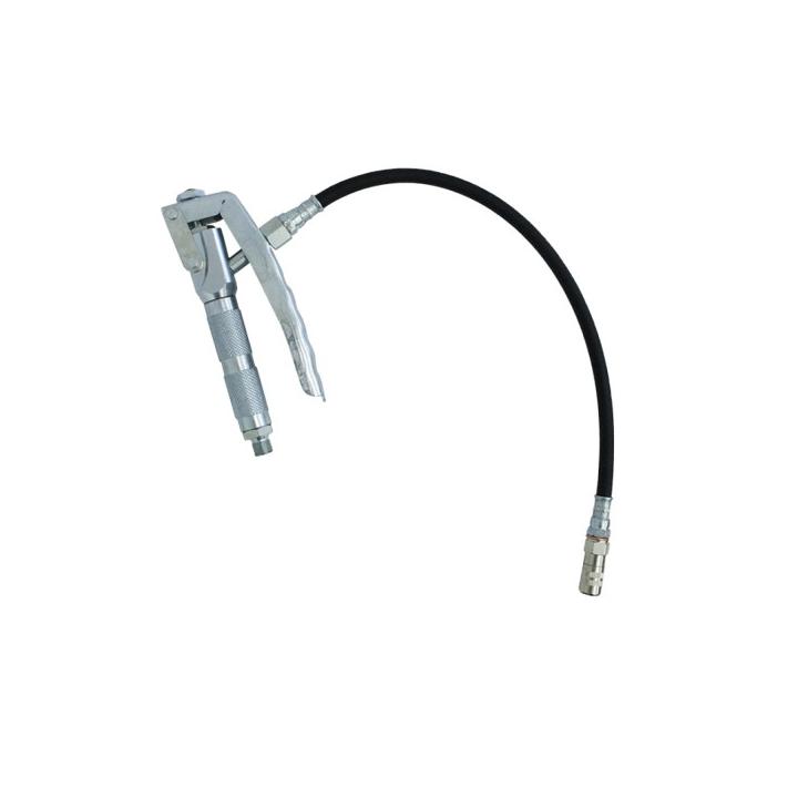 Pistol de gresat din otel cu furtun flexibil