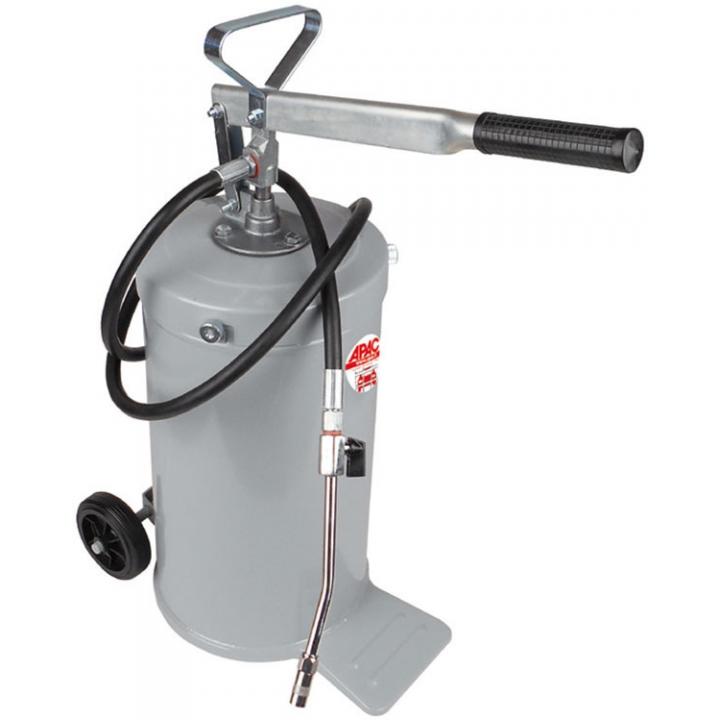 Pompa de gresare manuala cu rezervor de 16 kg