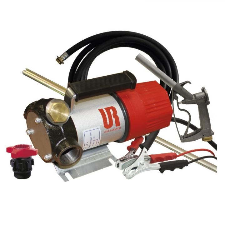 Pompa de transfer motorina la 12 V de montat pe butoi