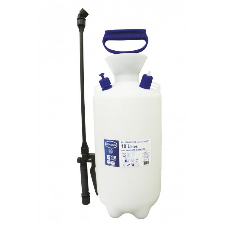 Sprayer manual cu presiune pentru produse chimice, 10 L