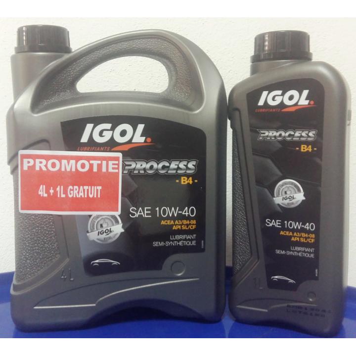 Ulei motor Igol Process B4 10W-40, 4L+1L