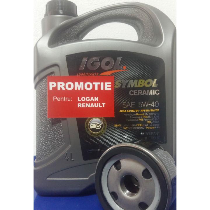 Ulei si filtru ulei pentru Dacia Renault 4L