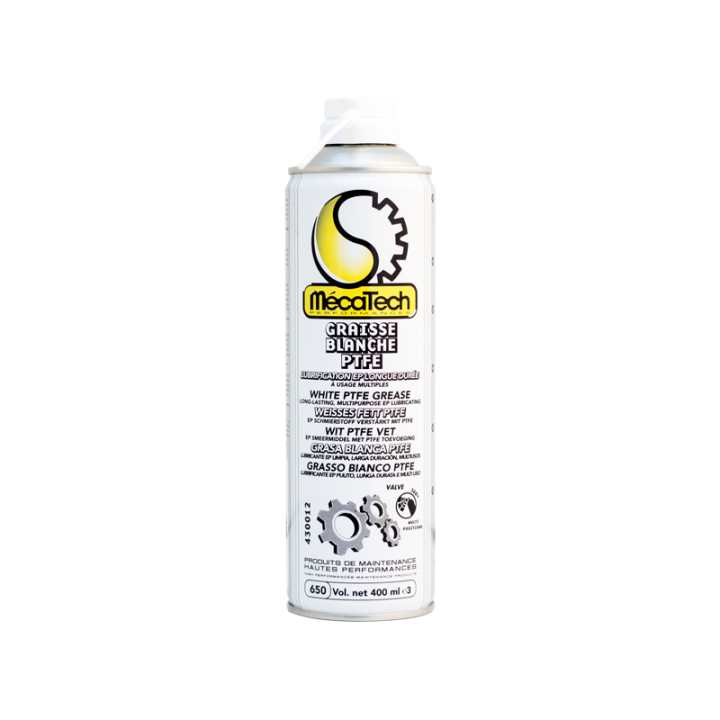 Vaselina cu teflon (PTFE) - Graisse Blanche PTFE (400ml)