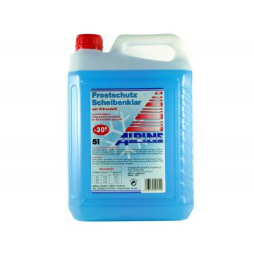 Solutie parbriz diluata Alpine Windscreen Cleaner -30C, 5L