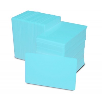 Card PVC albastru deschis