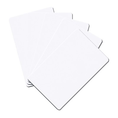 Card alb PVC