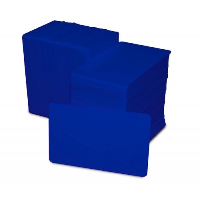 Card PVC albastru inchis