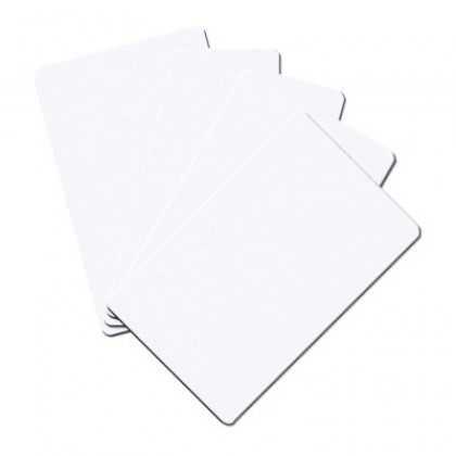 Card alb PVC