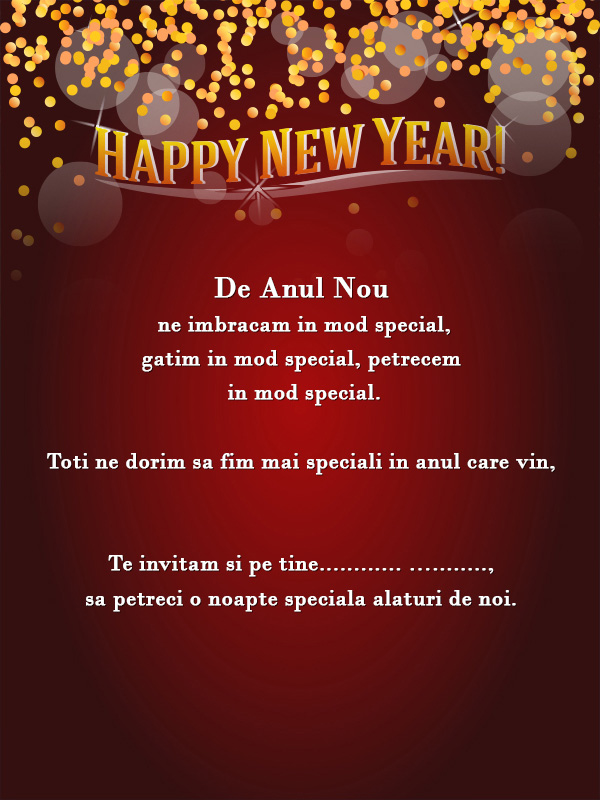 Felicitari Anul Nou online