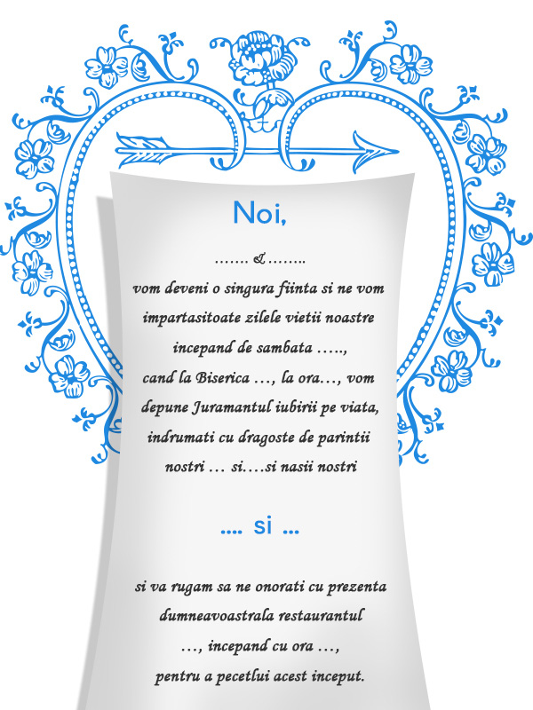 Invitatii nunta online