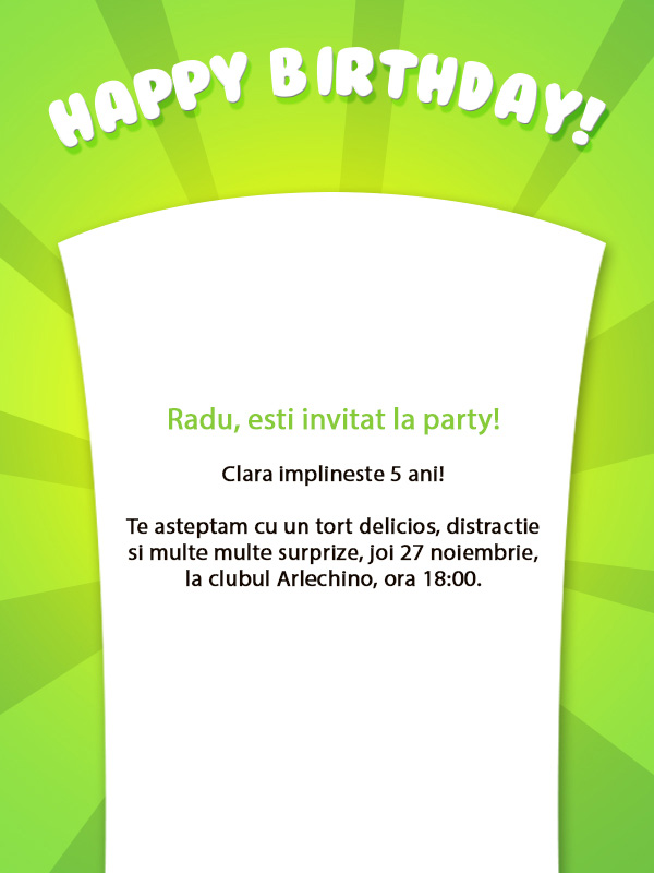 Felicitari aniversare online