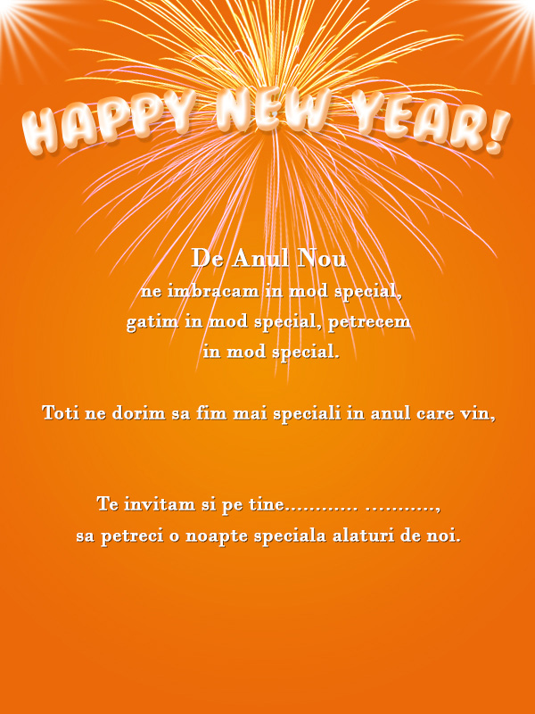 Felicitari Anul Nou online