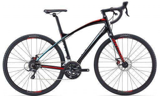 BICICLETA GIANT ANYROAD 2 BLACK -MODEL 2016