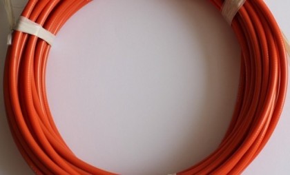 INVELIS CABLU ALLIGATOR 220MO, 2P, Ø5, FRANA, TEFLONAT, ORANGE