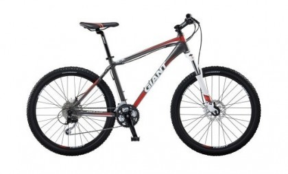 BICICLETA GIANT REVEL 0 DISC-L CHARCOAL/RED