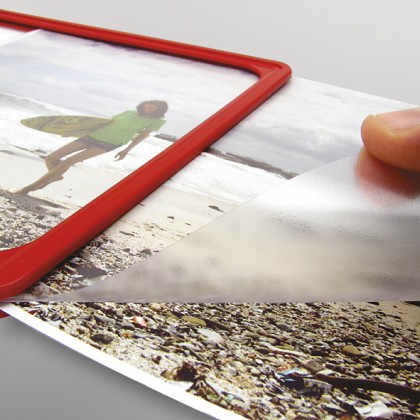 Folie protectie antireflectiva tip U cu grosime de 0.3 mm