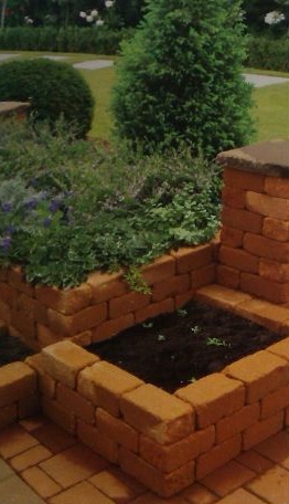 Jardiniere beton