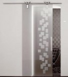 Usi interior sticla