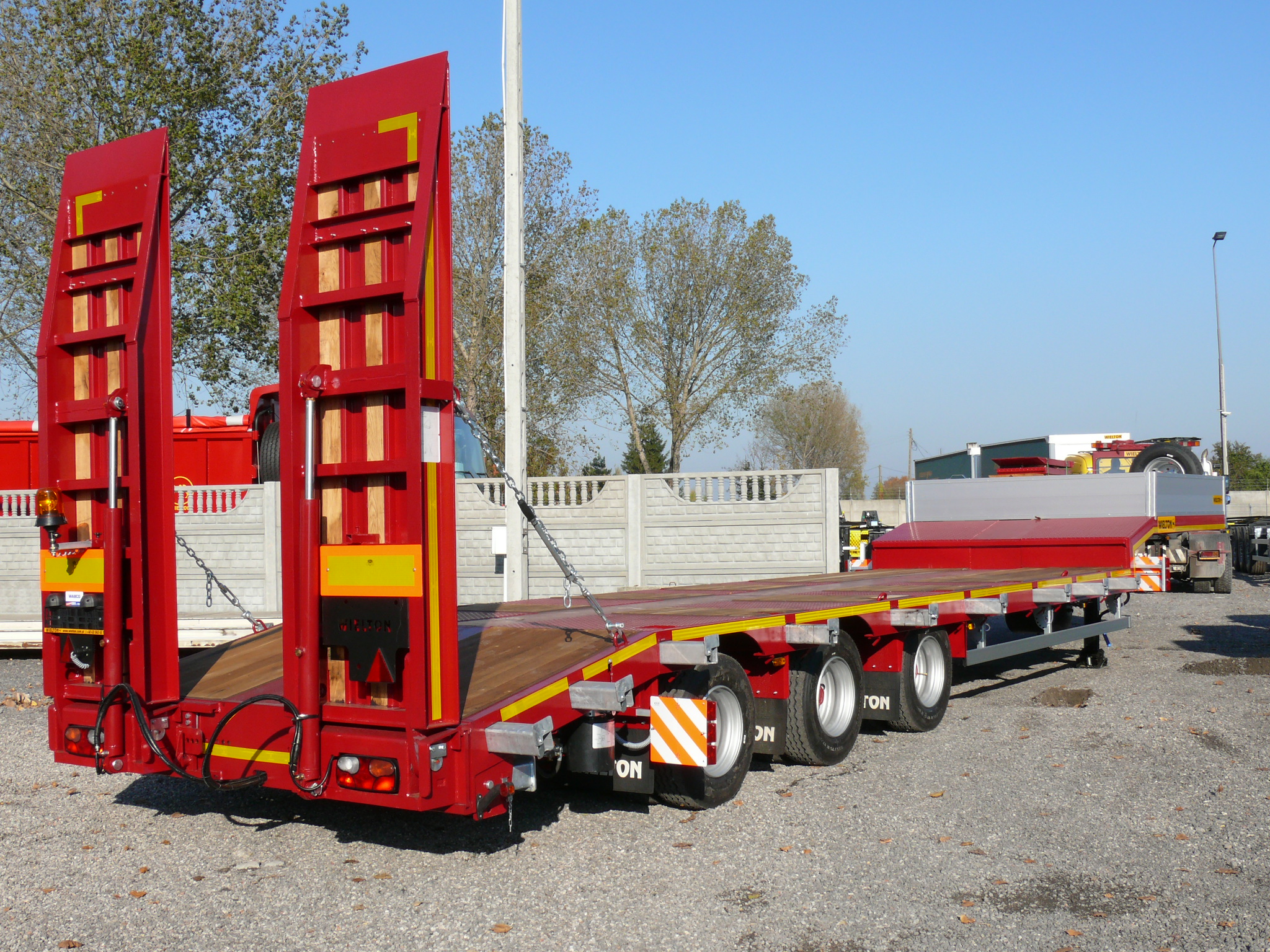 Semiremorci transport utilaje