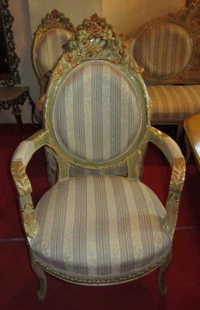 Salon Rococo-tapiterie dungi