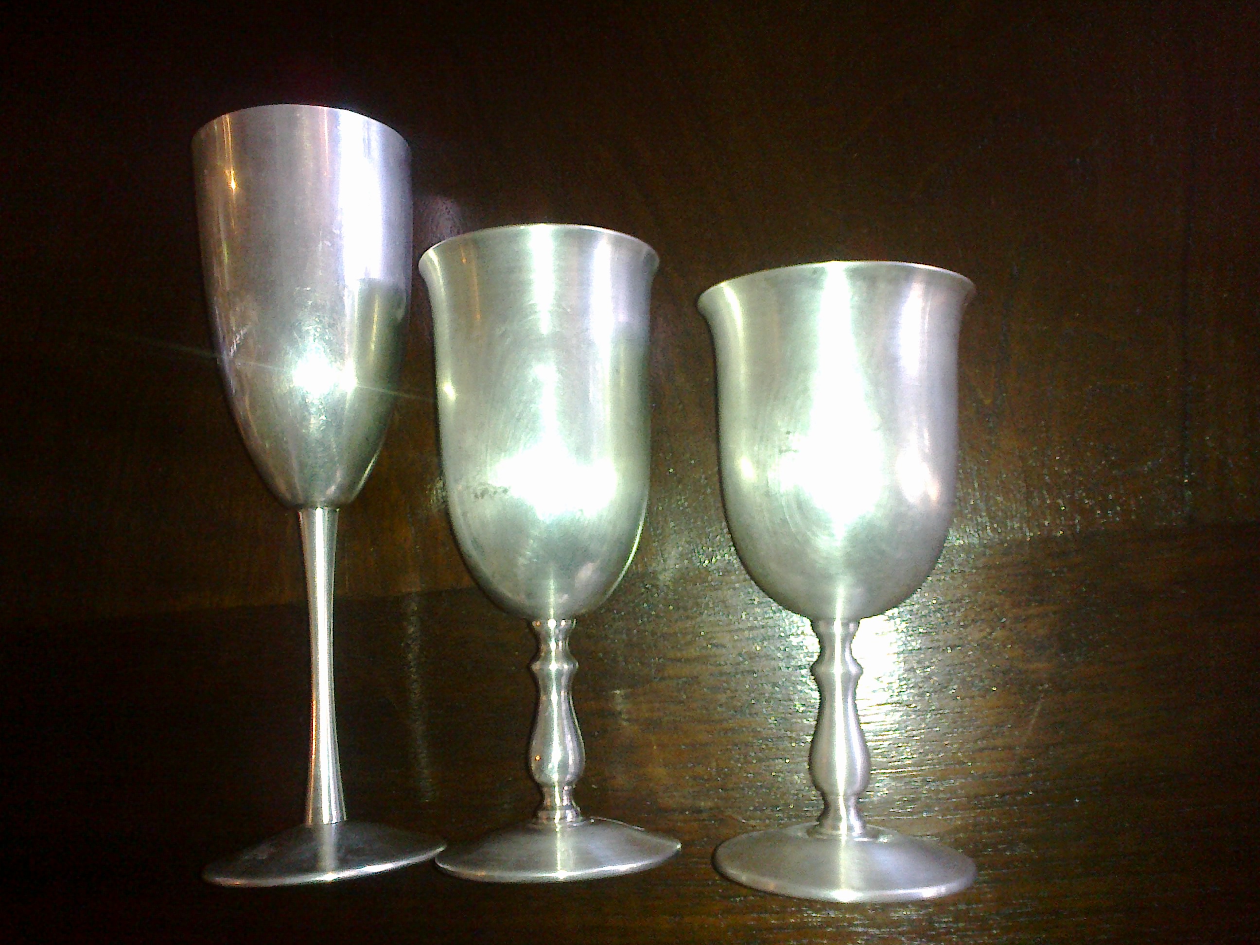 Pahare sampanie/vin-argint-800