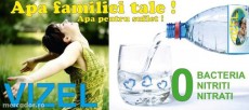 Apa minerala plata VIZEL,Oferta de lansare