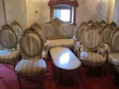 Salon Rococo-tapiterie dungi