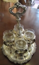 Set ceai Baroc cu pahare din cristal de Bacara