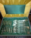 Set tacamuri argint 12 pers.