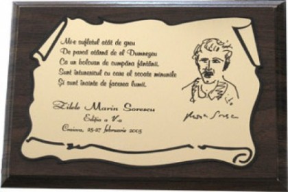 Plachete personalizate