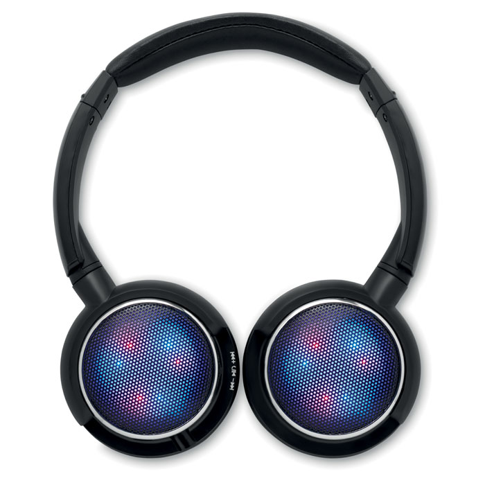 Căști bluetooth cu lumină