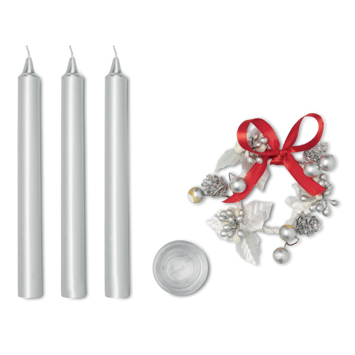 Set lumânare cu decorațiune