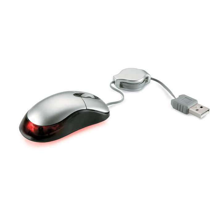 Mouse optic cu indicator laser