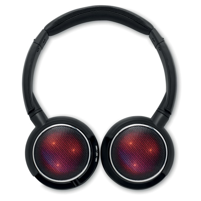 Căști bluetooth cu lumină