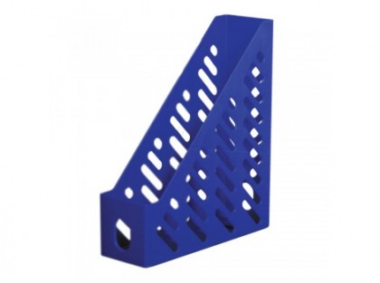 Suport basic pentru documente Flaro Lux, plastic, albastru