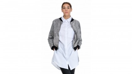 Bluza Outwear 1 - Argintiu