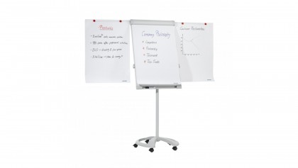 Flipchart mobil Franken Deluxe, magnetic, 95 x 67 cm