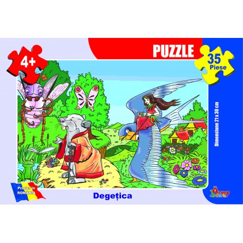 Puzzle - Degeţica 35 piese