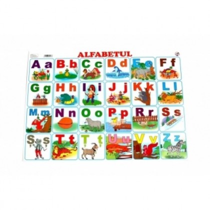 Planşa A3 - Alfabetul