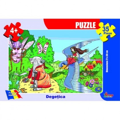 Puzzle - Degeţica 35 piese
