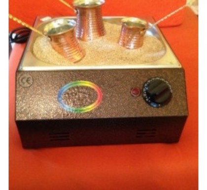 Aparat cafea la nisip cu 3 ibrice