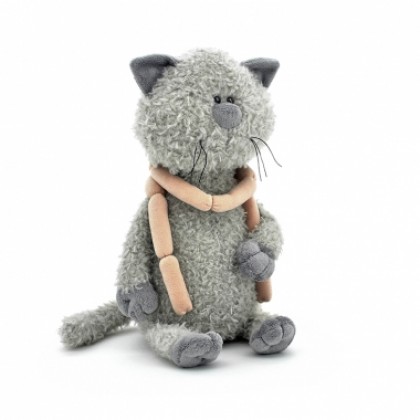 Buddy the Cat with sausages 30 cm