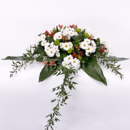 Prezidiu crizanteme cu hypericum